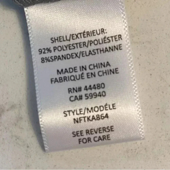 NWT LOVE FIRE Metal Notch Dark Gray Ribbed Bodysuit Sleeveless Ribbed Medium - Picture 9 of 9